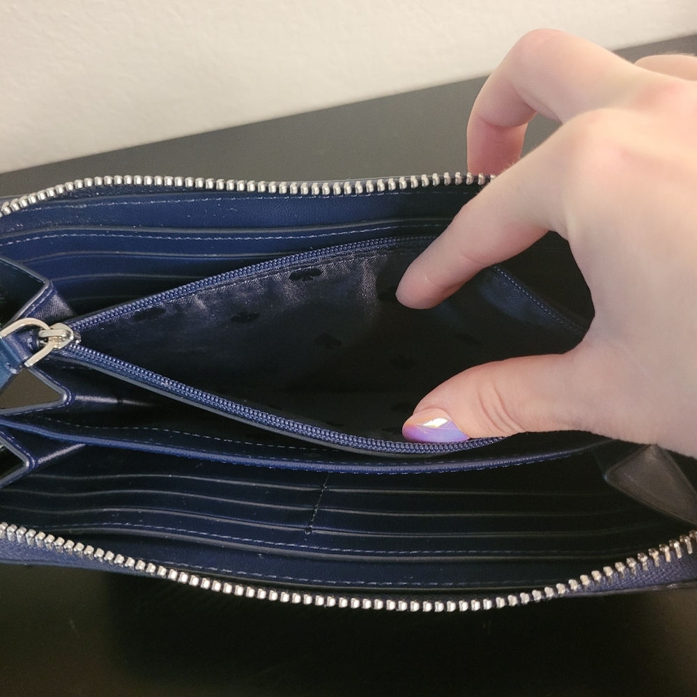 Kate Spade Saffiano Leather  Zip Around Continental Wallet - Picture 13 of 15